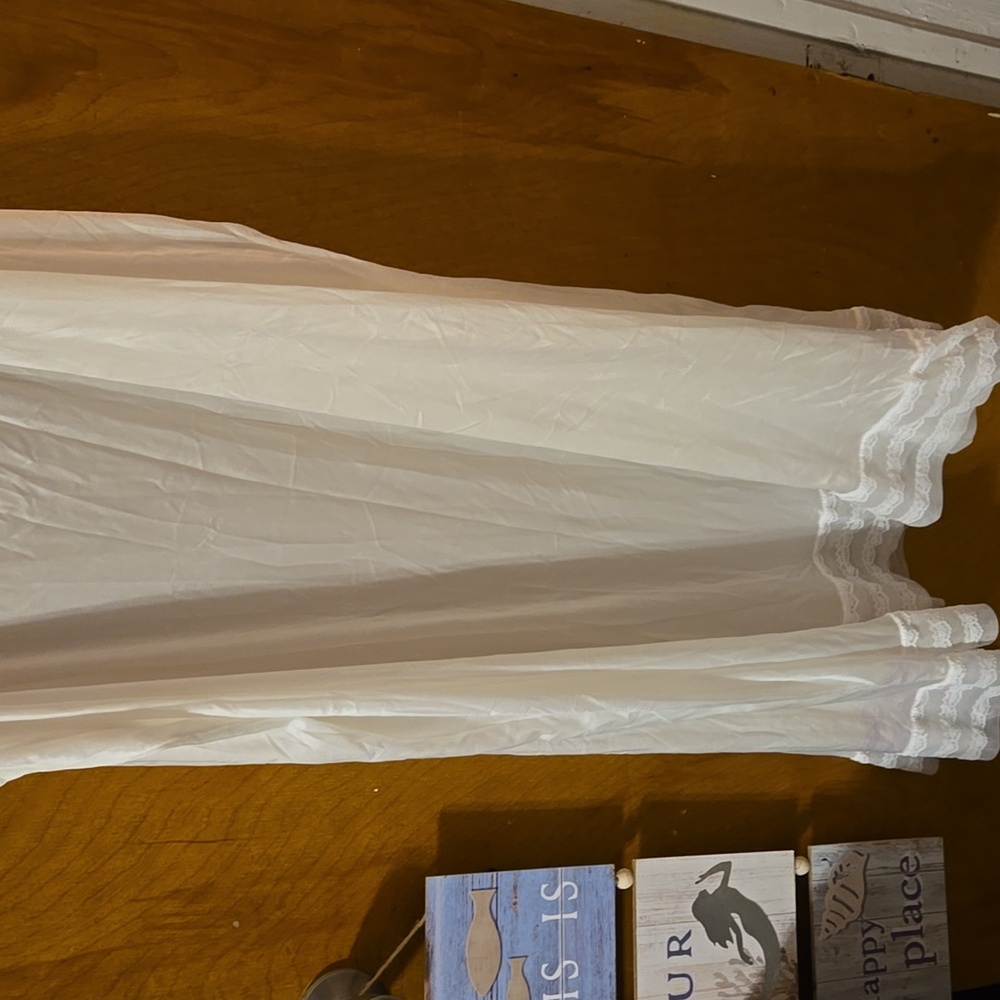 White Lace Trim Slim 5X: 4/5XA - Picture 4 of 7